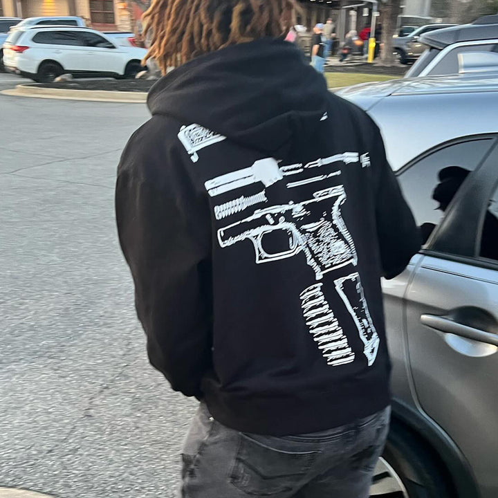 In Glock We Trust Zip Hoodie