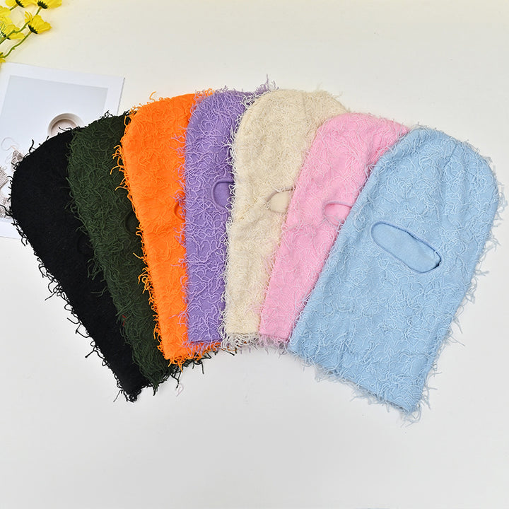 Hip-hop tassel wool personalized trendy knitted hat