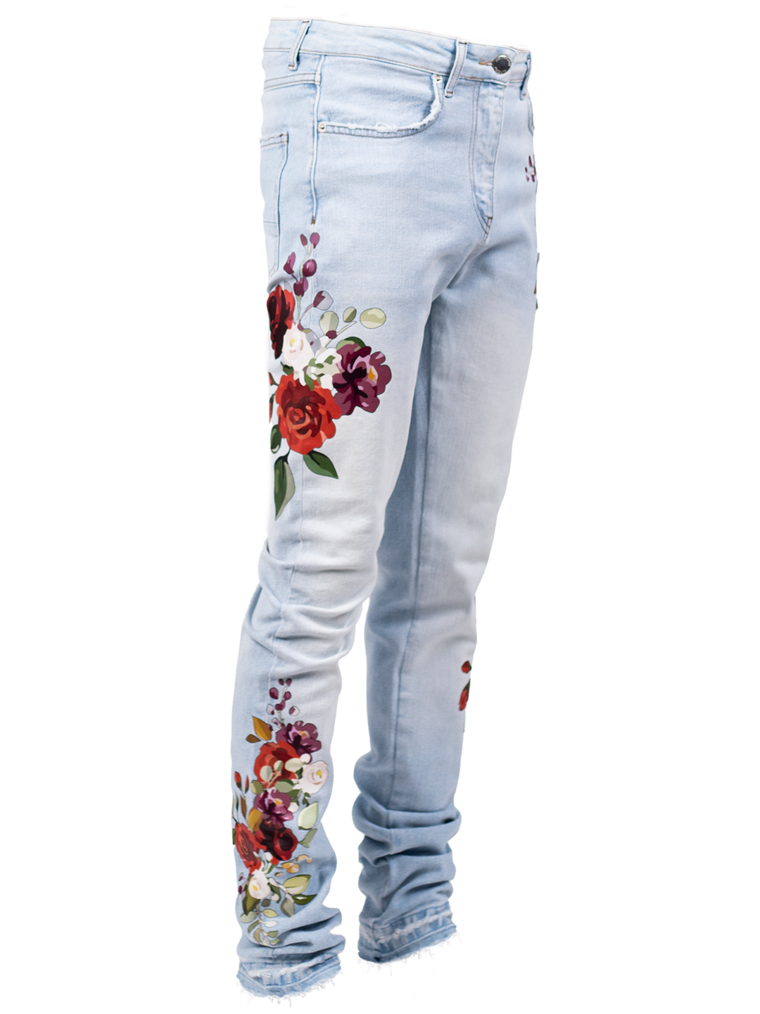 Stylish floral pattern leggings