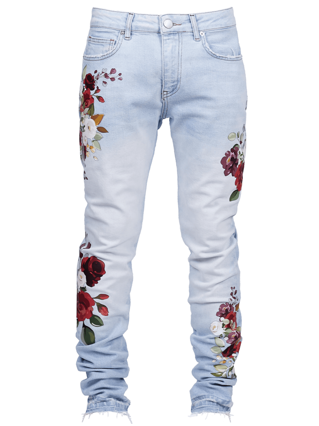 Stylish floral pattern leggings