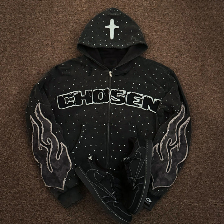 Starry Chosen Street Zip Hoodie