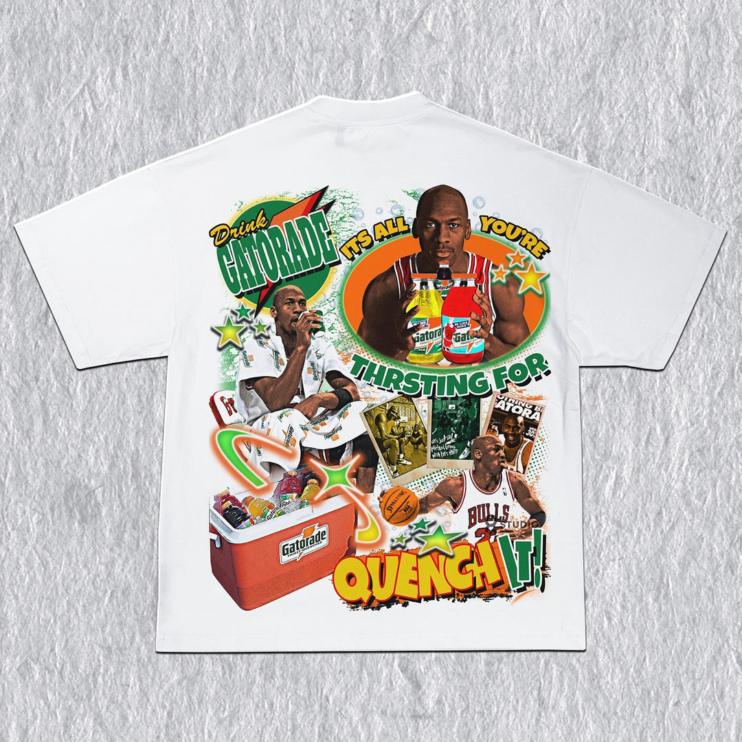 Casual Street Basketball Joint Heavy T-shirt