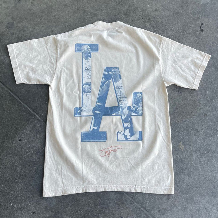 Los Angeles Players Print Short Sleeve T-Shirt