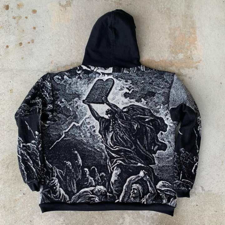 Jesus Tapestry Oversized Hoodie