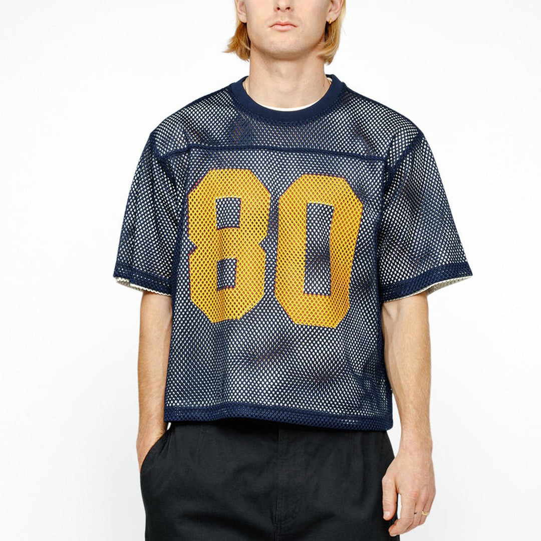 NO.80 Casual Street Retro Mesh Jersey