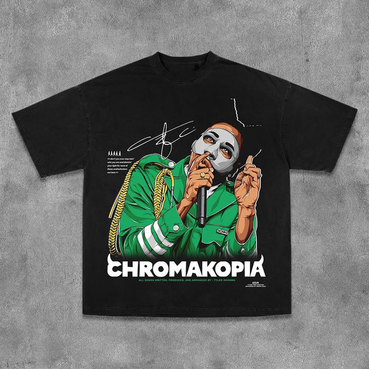 Single Chromakopia Print Short Sleeve T-Shirt