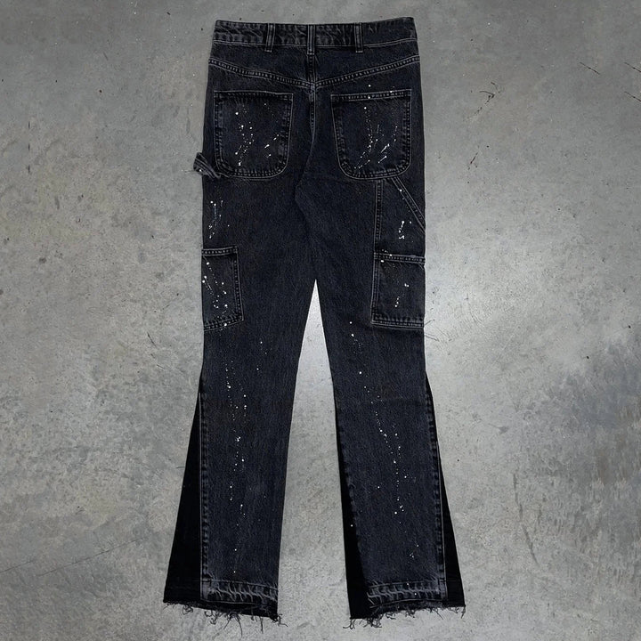 Casual Street Stitching Denim