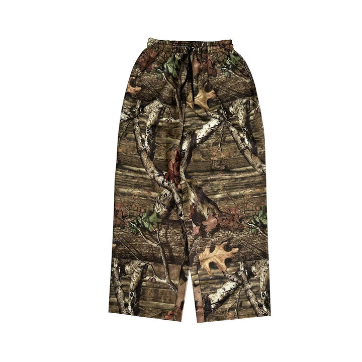 Tree camouflage casual trousers