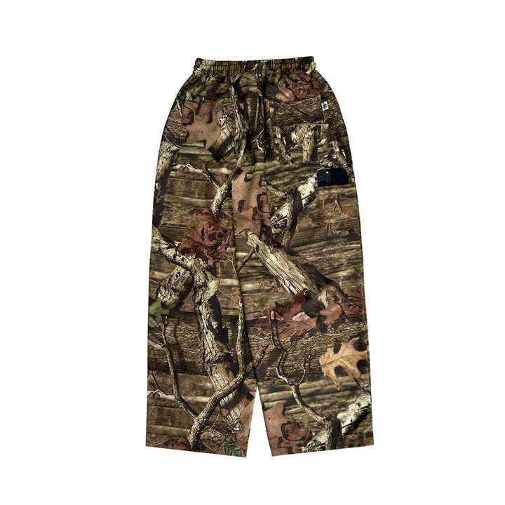 Tree camouflage casual trousers