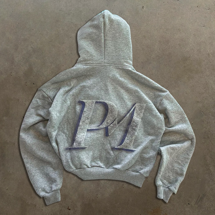 Fashion personalized PM print hoodie