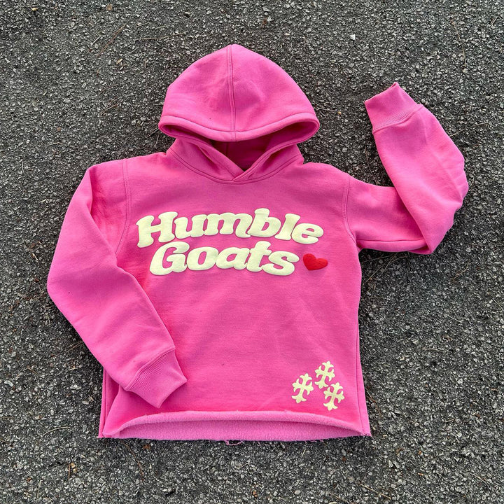 Humble Goats Casual Streetwear Long Sleeve Hoodie