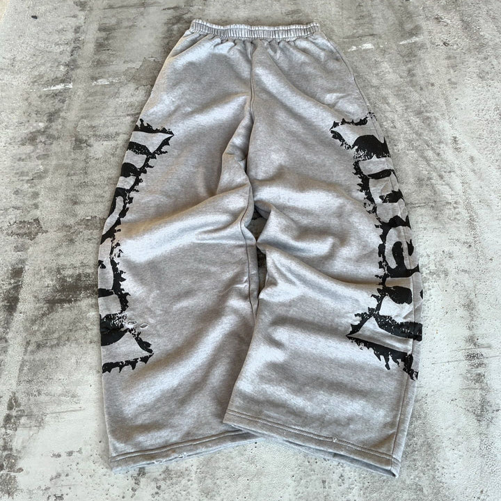 Casual loose streetwear trousers