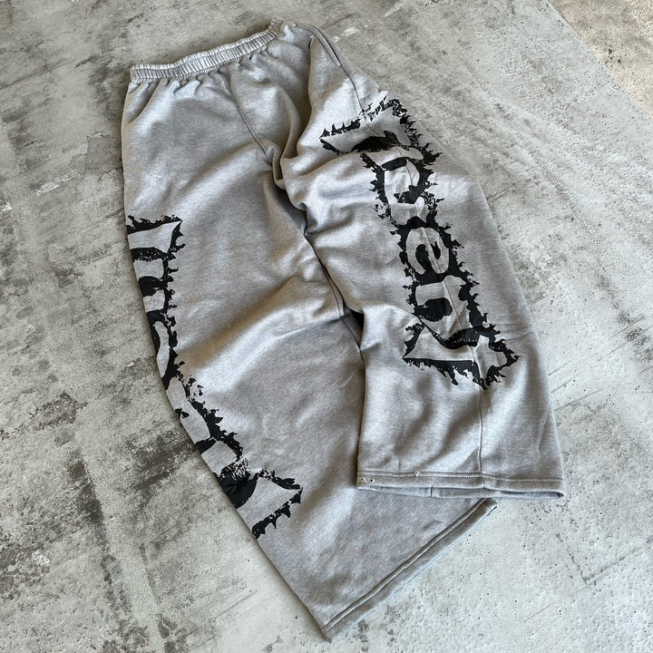 Casual loose streetwear trousers