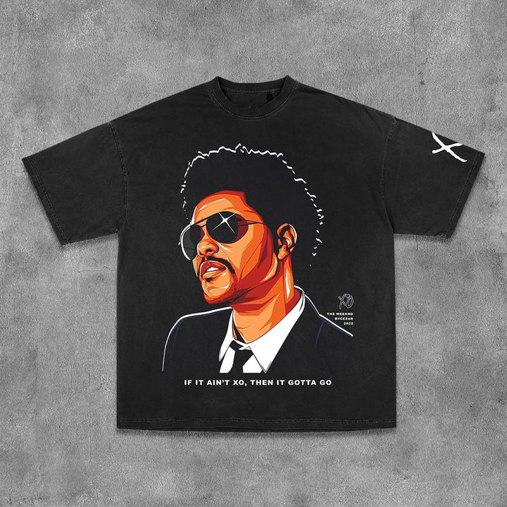 If It Ain't Xo，Then It Gotta Go Print T-Shirt