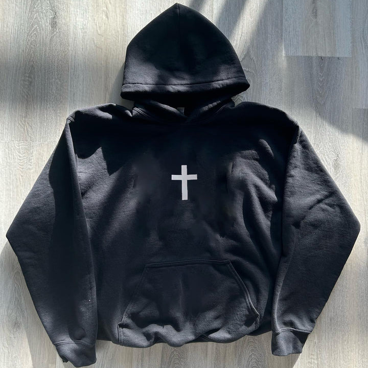 Personalized Jesus patch hoodie