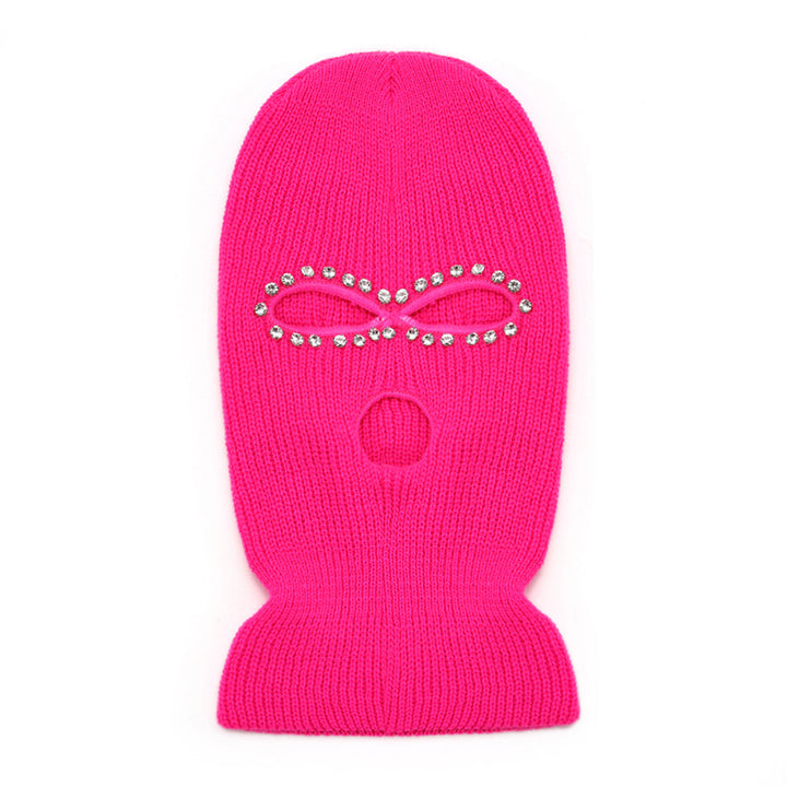 Funny Diamond Knit Headgear Hat