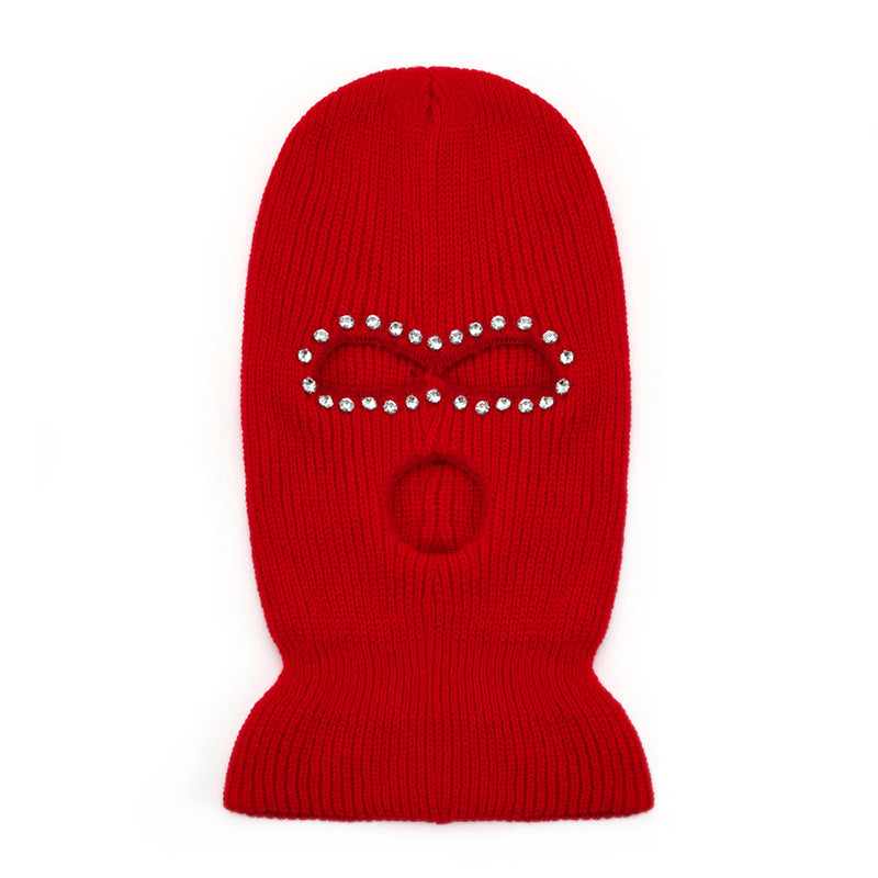 Funny Diamond Knit Headgear Hat