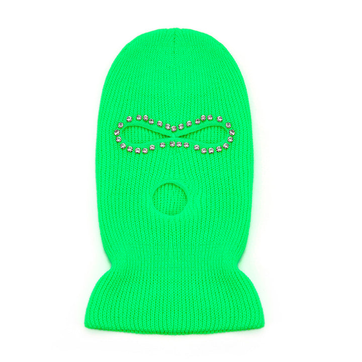 Funny Diamond Knit Headgear Hat