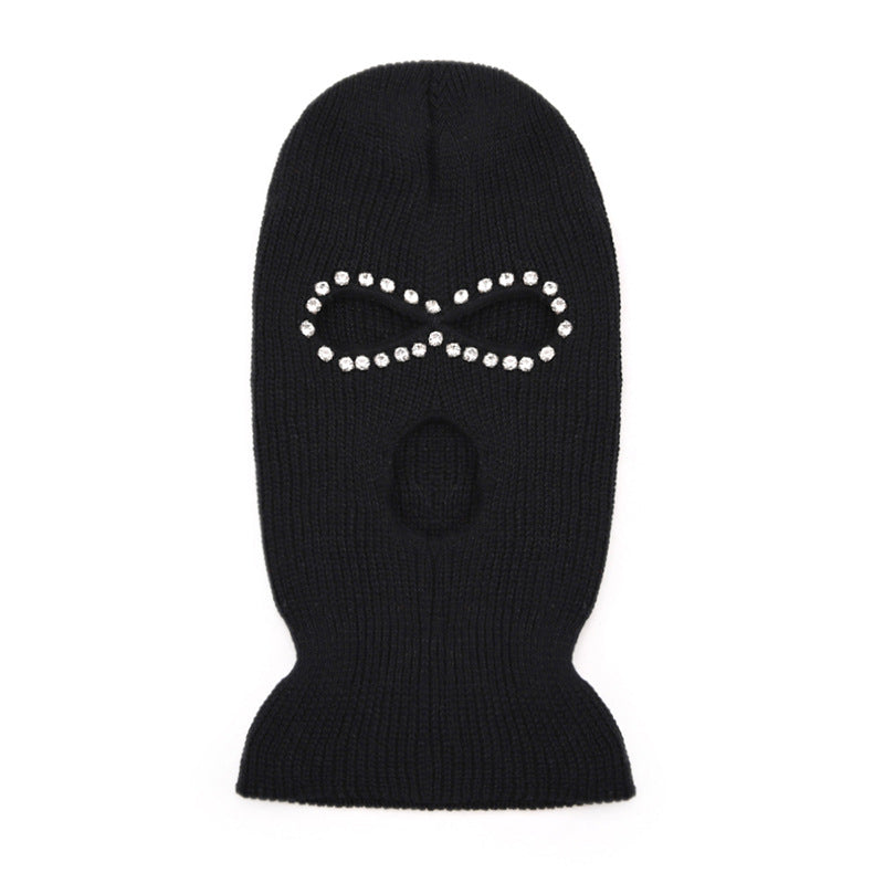 Funny Diamond Knit Headgear Hat