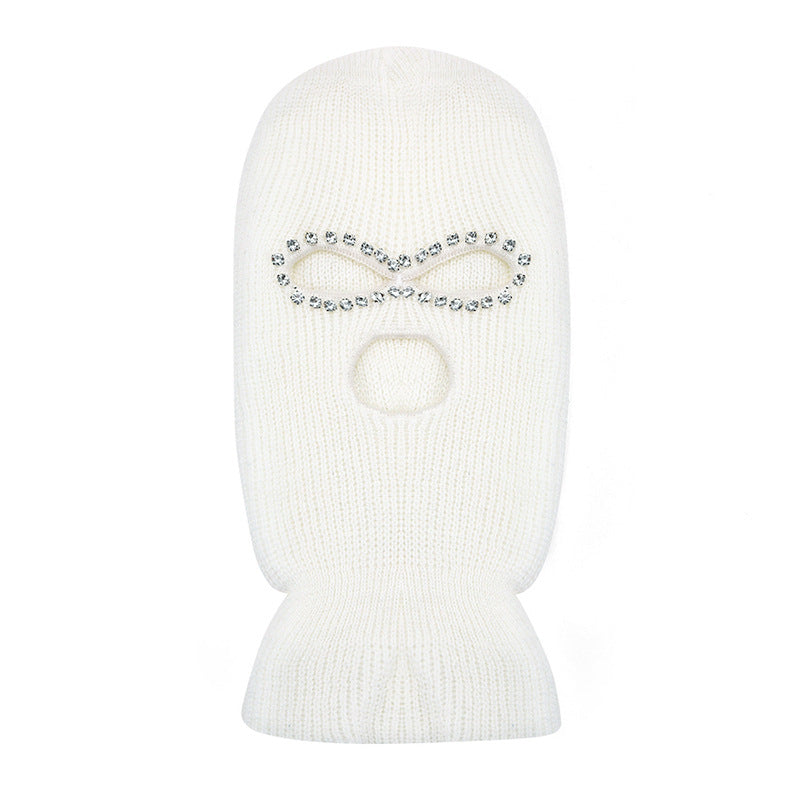 Funny Diamond Knit Headgear Hat