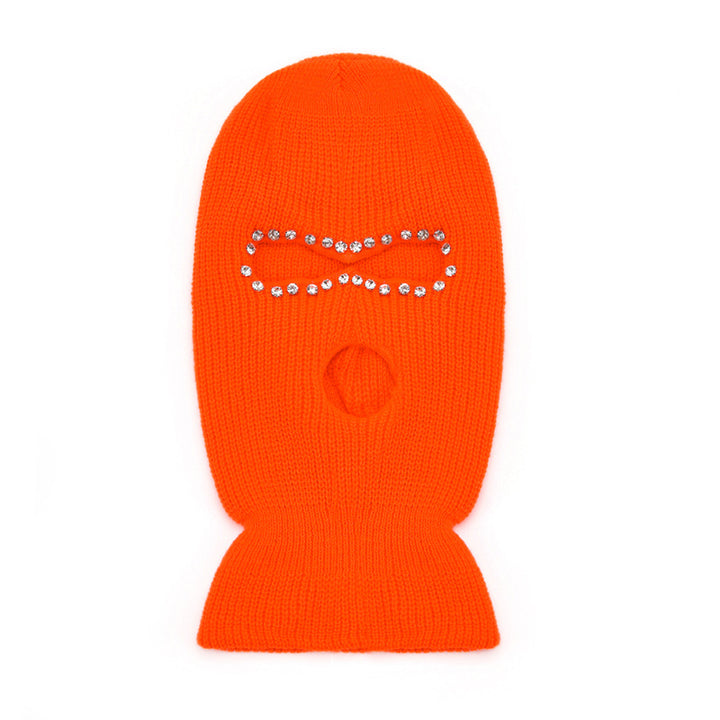 Funny Diamond Knit Headgear Hat