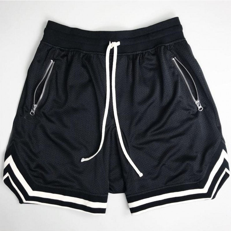 Pure color hip-hop breathable casual basketball pants