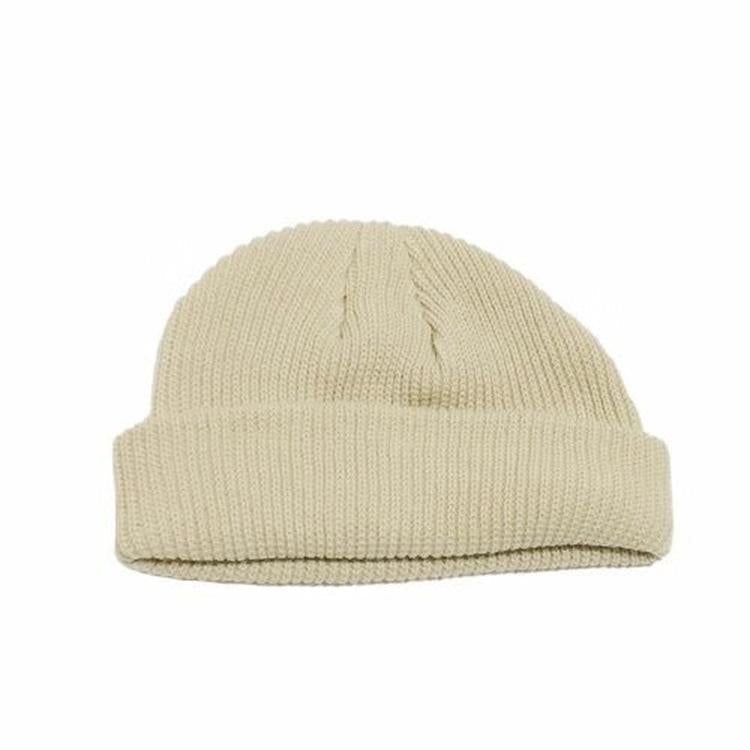 Men's Korean style autumn and winter short knitted hat Baotou cross-border wool hat women's warm landlord melon-shaped hat