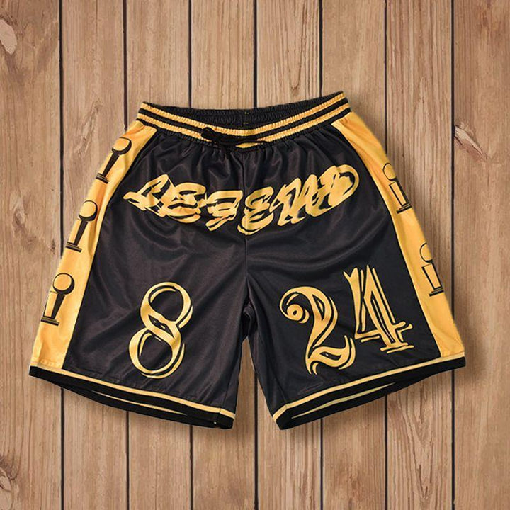 Sports legend print shorts